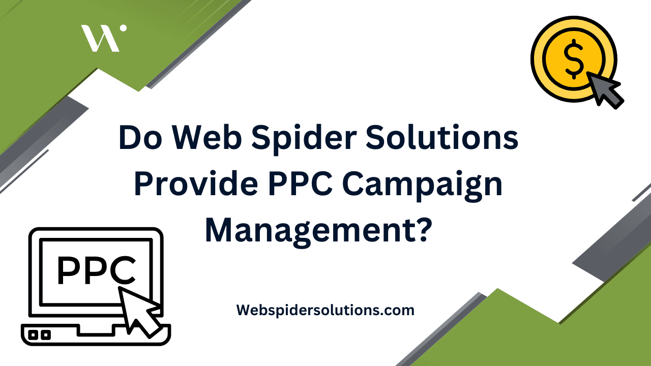 Web Spider Solutions Provide PPC Campaign Management