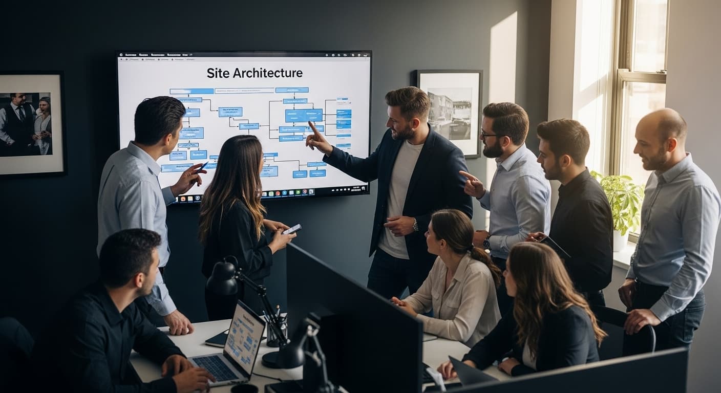 site architecture seo teamwork