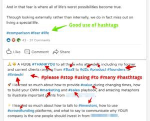 Hashtag Strategies Linkedin