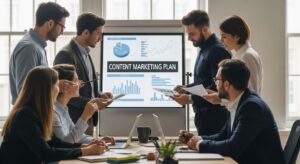 content marketing plan office