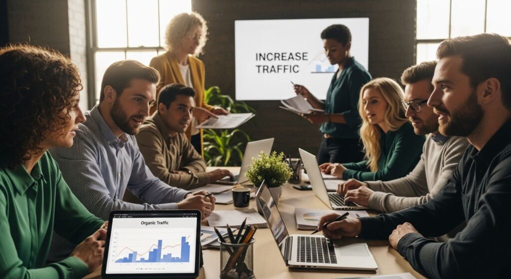 organic traffic, digital marketing