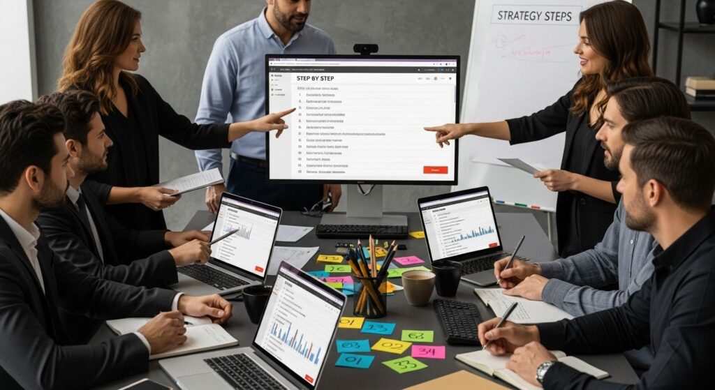 digital marketing strategy steps
