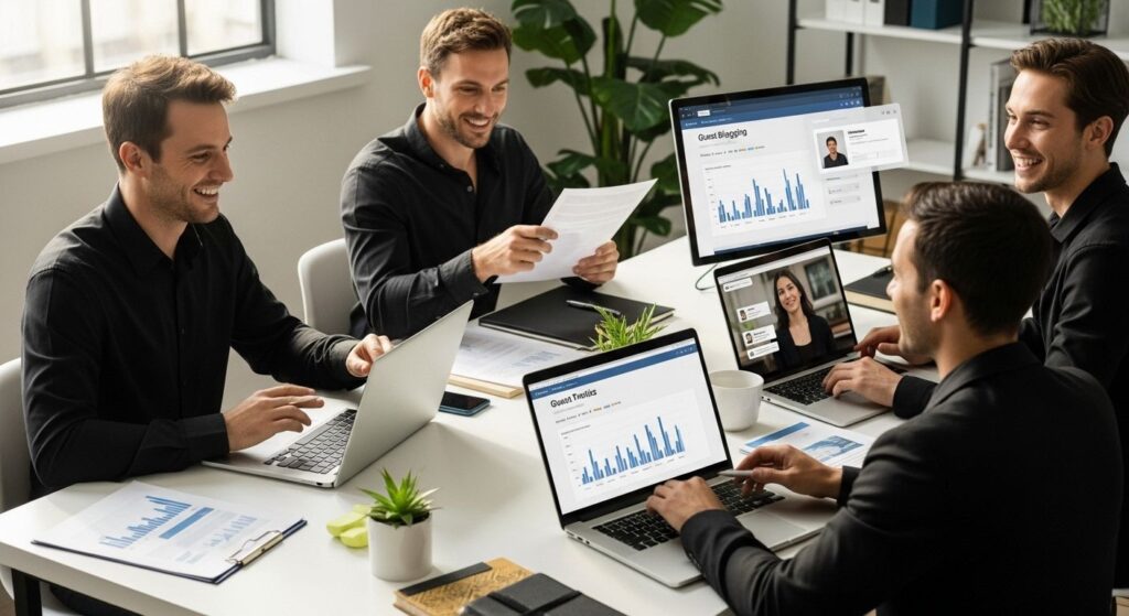 guest blogging, digital marketing, professional networking