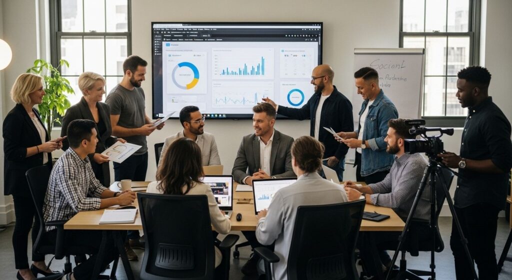 content marketing team, business benefits, collaboration