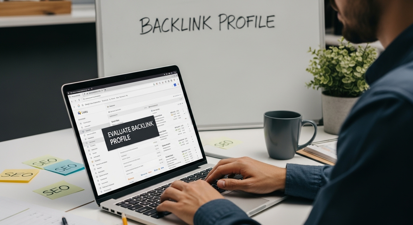 evaluate backlink profile
