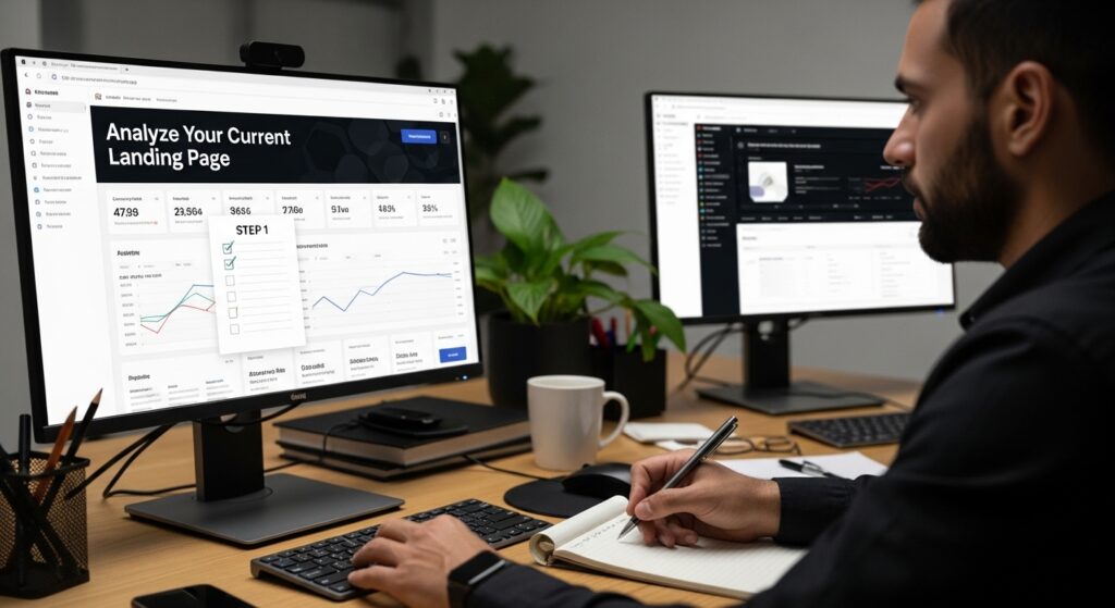 landing page optimization analysis
