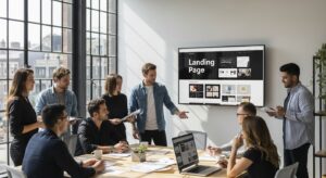 landing page teamwork