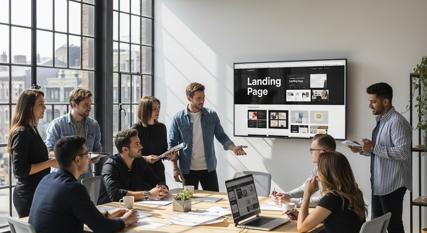 landing page teamwork