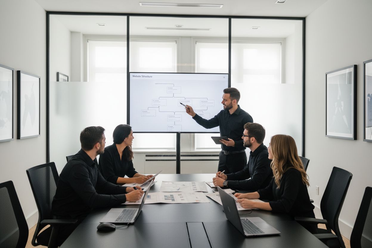 website structure seo team