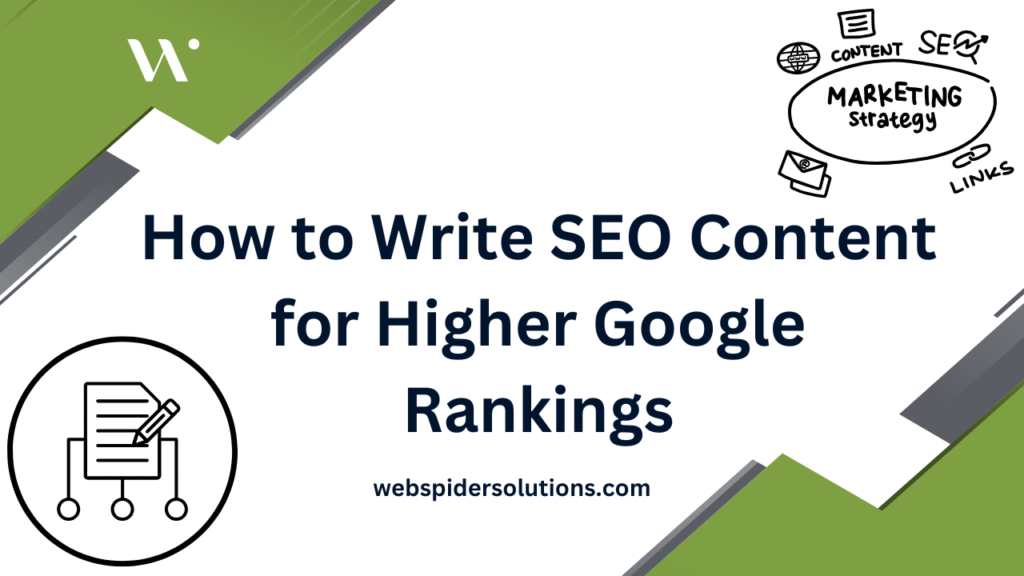SEO Content for Higher Google Rankings