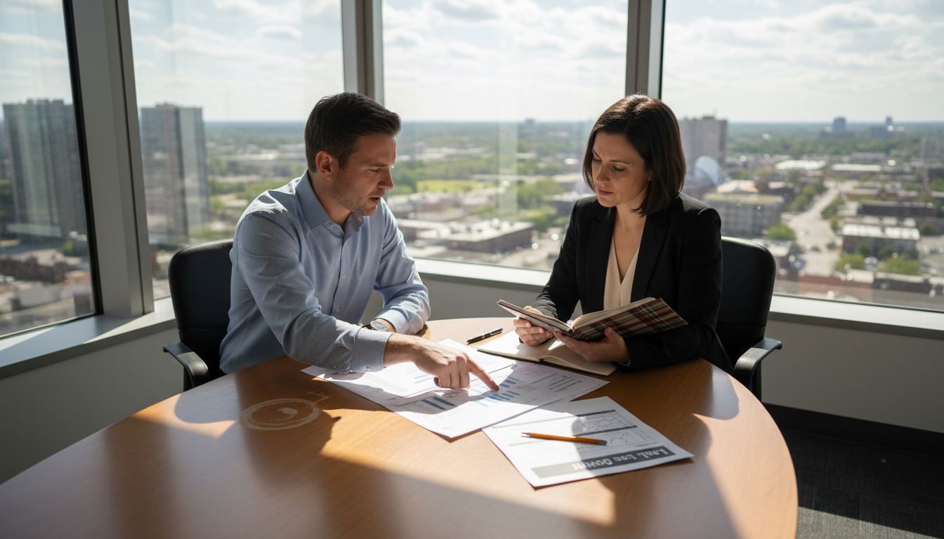 SaaS team meeting about lead growth