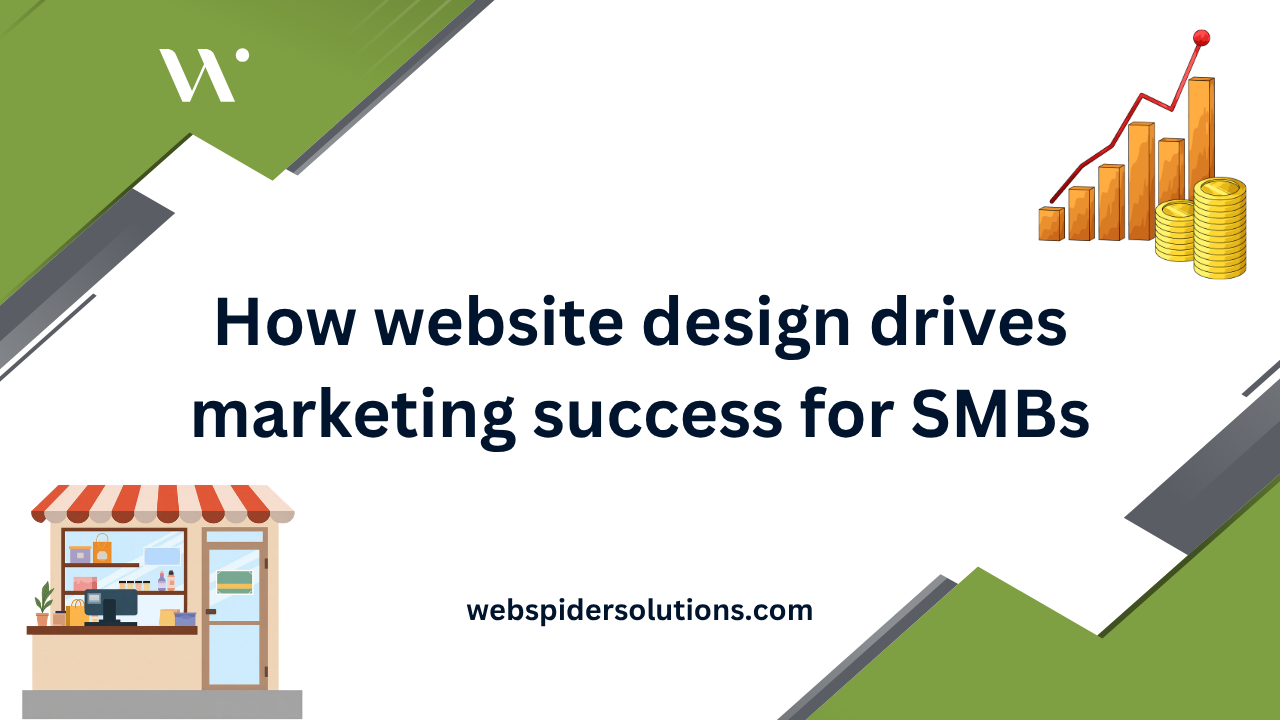 How website design drives marketing success for SMBs
