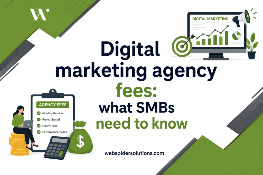 Digital marketing agency fees
