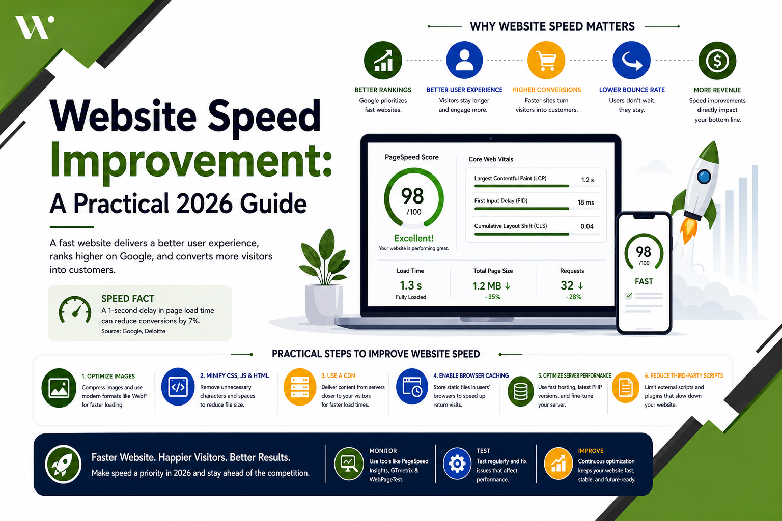 Website Speed Improvement A Practical 2026 Guide